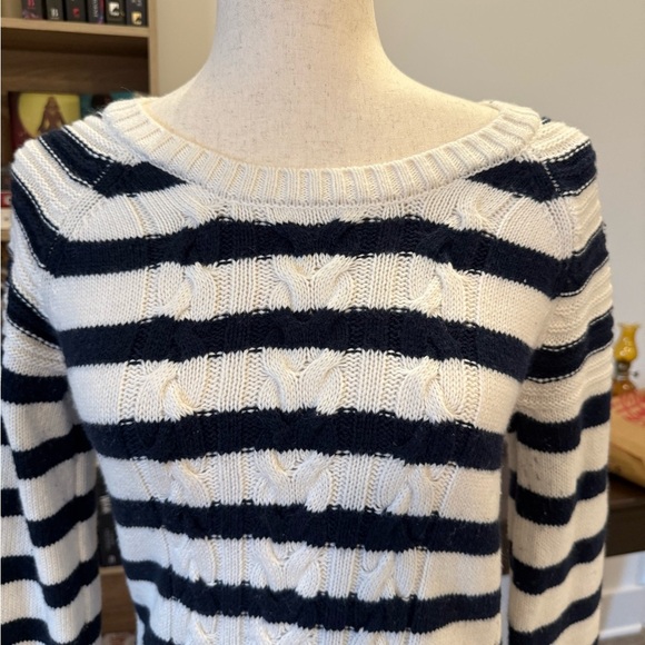 SPLENDID | Striped Knit Sweater Small - Picture 2 of 4